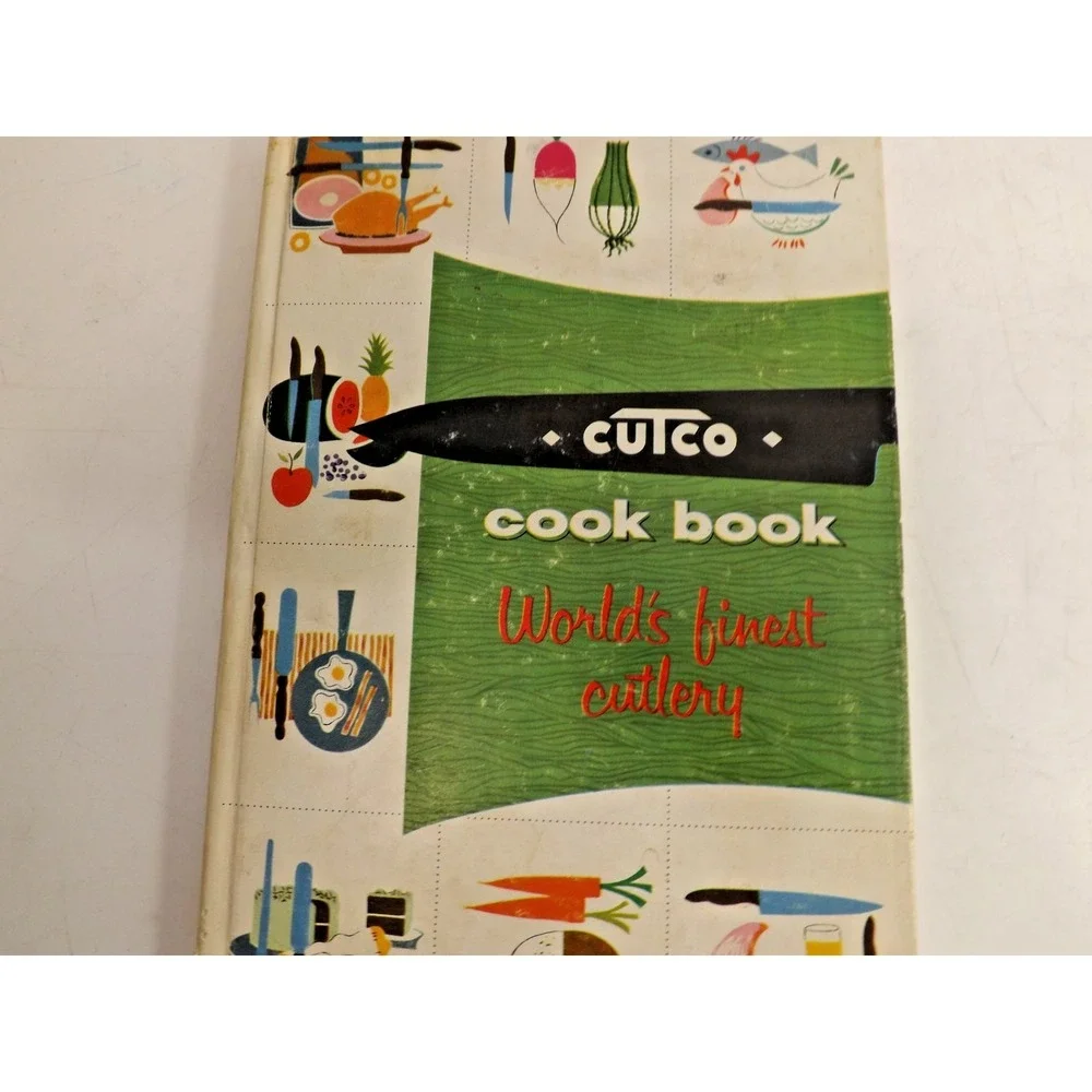 Cutco Cookbook Worlds Finest Cutlery 1961 Margaret Mitchell Hardcover Vintage
